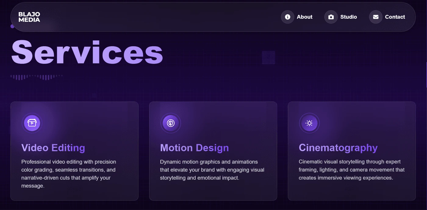 Blajo Media screenshot 1
