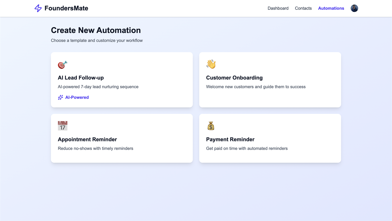FoundersMate screenshot 1