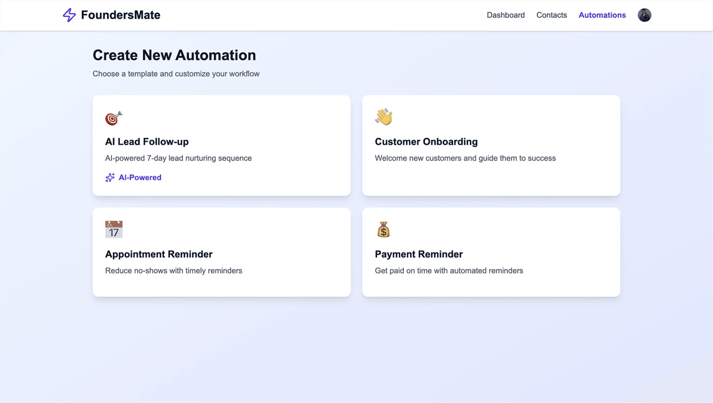 FoundersMate screenshot 1