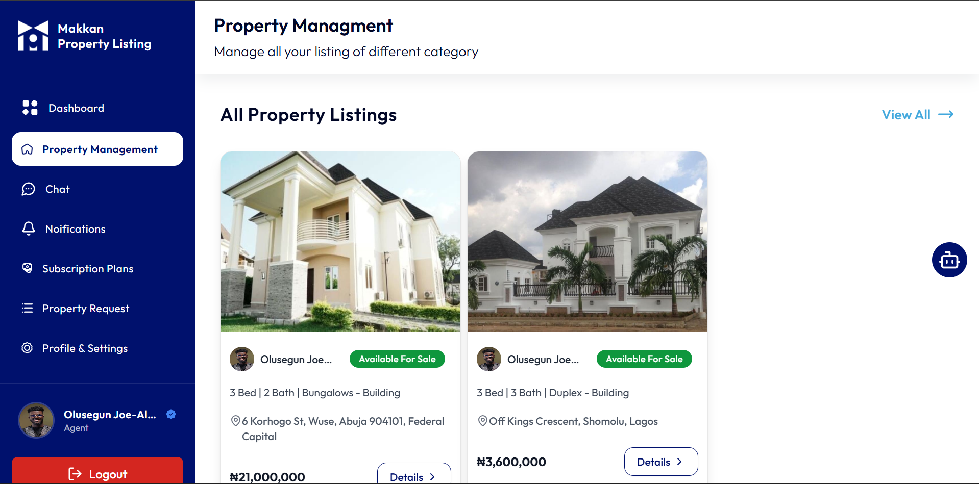 Makkan Property Listing screenshot 2