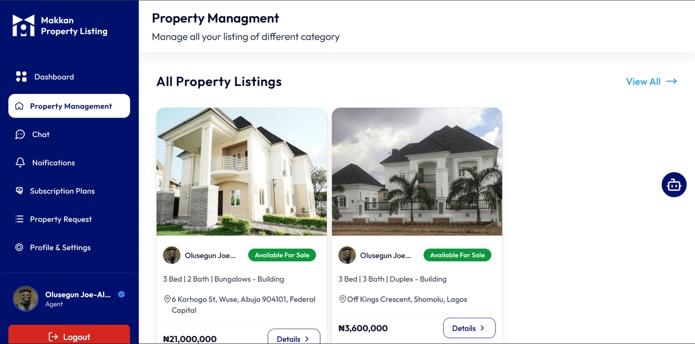 Makkan Property Listing screenshot 2