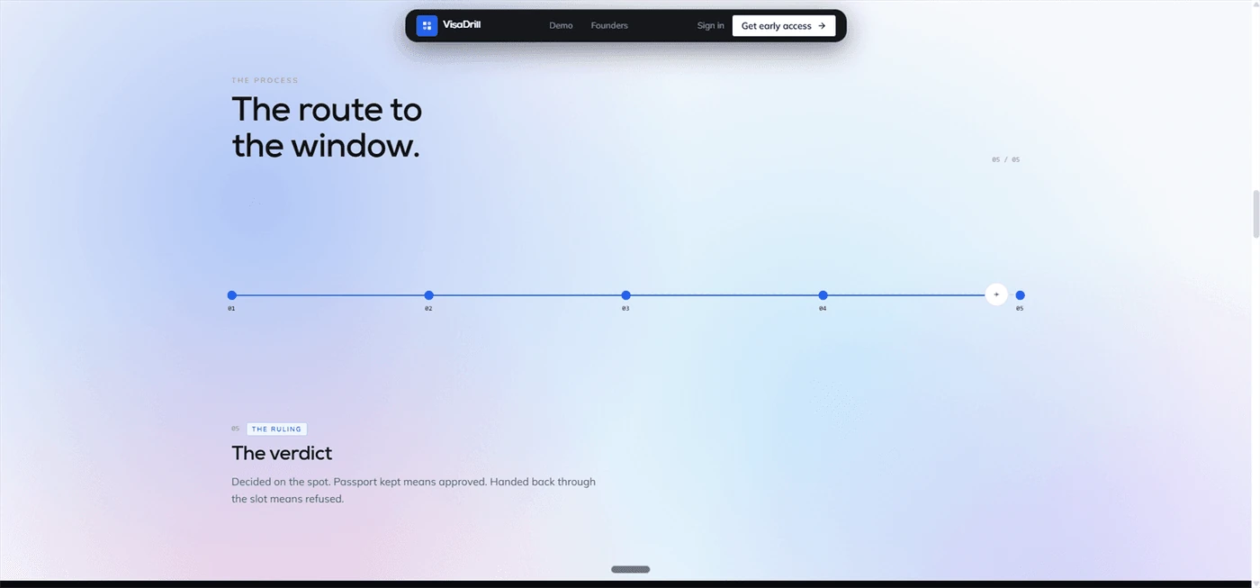 VisaDrill screenshot 1